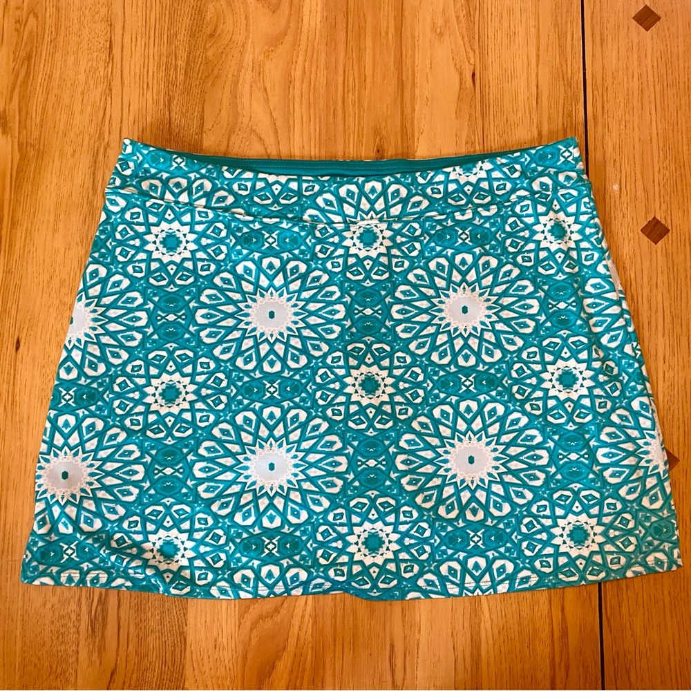 Turquoise Skort High Waist Like New